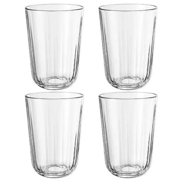 Facet Dricksglas 34 cl 4-pack
