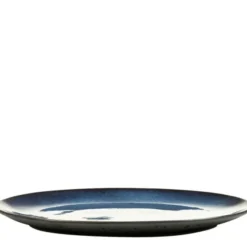 Fat Oval 45x34 cm Mörkblå
