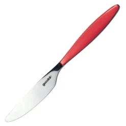 Feeling dessertkniv 17 cm transparant red
