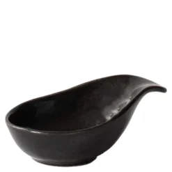 Fenix serveringsskål mini 12x8 cm svart
