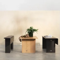 Flip Table vändbart bord 90x160 cm ek