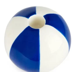 Floats ljusstake 8 cm Beachball blå