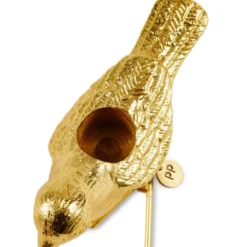 Flock Of Birds ljusstake 12,5 cm 2-pack guld