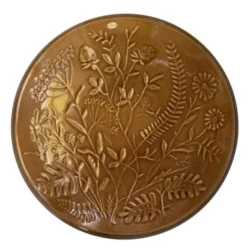 Flora fat 33 cm ljusbrun