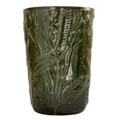 Flora vas cylindro 20 cm grön