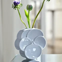 Flower vas pensé 17 cm blå