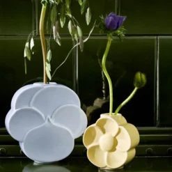 Flower vas pensé 17 cm blå