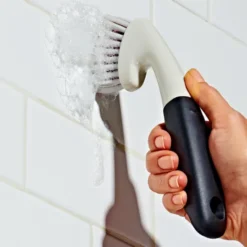 Fogborste 22,5 cm svart/vit