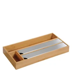 Foliedispenser 42x19x5,4 cm bambu