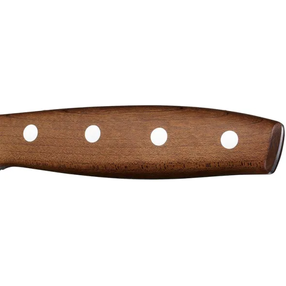 Folken grönsakskniv 7 cm trä/stål