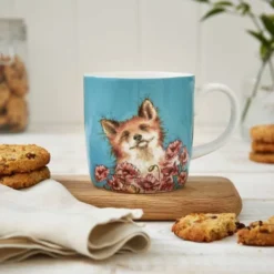 Fox In Poppyfield Mugg 40 cl