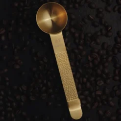 Frost kaffemått med klämma mässing