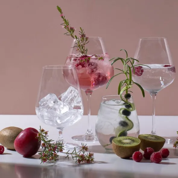Fryd rödvinsglas 68 cl 4-pack klar