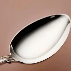 Gammal Fransk dessertsked 18,3 cm 830