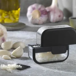 Garlic vitlöksrivare svart/stål