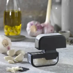 Garlic vitlöksrivare svart/stål