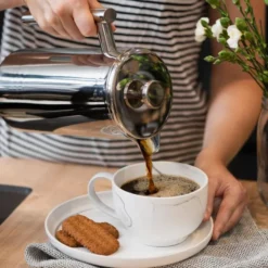 Gastro kaffepress 1 L stål