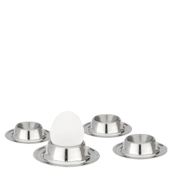 Äggkopp 9,5x9,5x3,5 cm 4-pack rostfritt stål