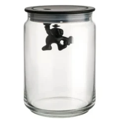 Gianni glasburk 0,9 L svart