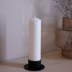Gilleljus ljusstake 5 cm svart