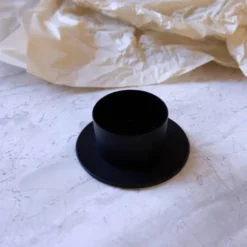 Gilleljus ljusstake 5 cm svart