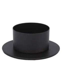 Gilleljus ljusstake 5 cm svart