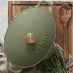 Gjutjärnsgryta 5,7 L forever olive