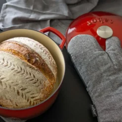 Gjutjärnsgryta 6,7 L röd
