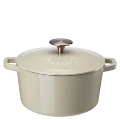 Gjutjärnsgryta 2 L warm grey