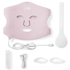 Glow Mask LED-mask rosa