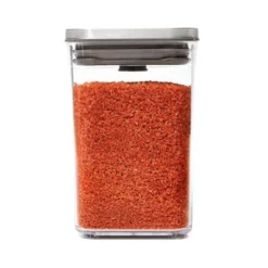 Good Grips POP Förvaringslåda kvadrat 1L Klar