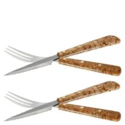 Gourmet grillbestick 4 delar trä