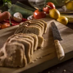 Gourmet knivset brödkniv 21 cm & skalkniv 10 cm masurbjörk