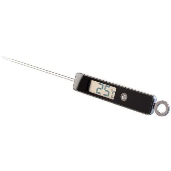 Grad Stektermometer Svart Digital 26 cm