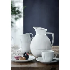 Grand Cru Soft Kaffekopp med fat 28 cl Vit