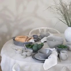 Granite White Skål 0,5L Ljus Grå