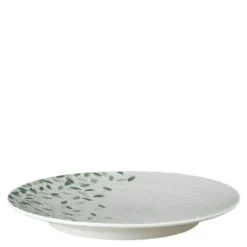 Greenhouse tallrik 27,5 cm vit/grön