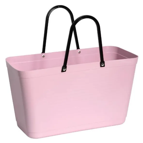 Green Plastic väska stor 15 L gammelrosa