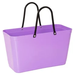 Green Plastic väska stor 15 L lila