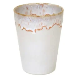 Gres mugg 38 cl vit