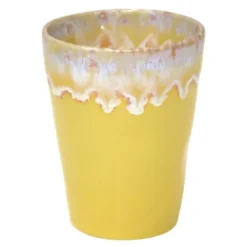 Gres Mugg 38 cl 9x11,5 cm Gul