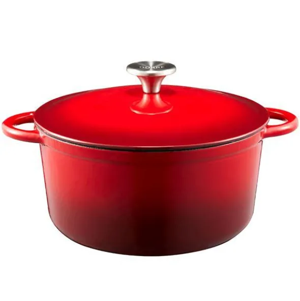 Gretl gjutjärnsgryta 24 cm 4 L röd