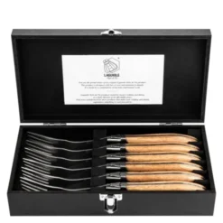 Grillbestick gaffel 22 cm 6-pack Oak Stonewash