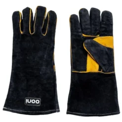 Grillhandskar värmebeständiga 35 cm 2-pack svart