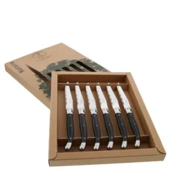 Grillkniv 6-pack Biodegradable Svart
