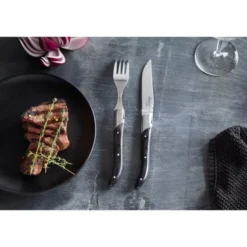Grillkniv 6-pack ibenholt svart