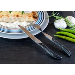 Grillkniv 6-pack ibenholt svart