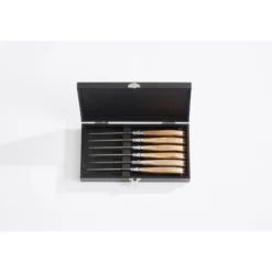 Grillkniv 6-pack olivträ