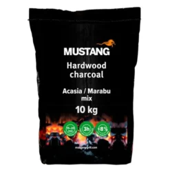Grillkol av lövträd Akacia/Marabu mix 10 kg