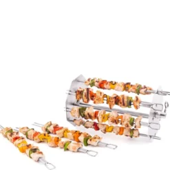 Grillspetthållare till rotisserie 31x18 cm rostfritt stål